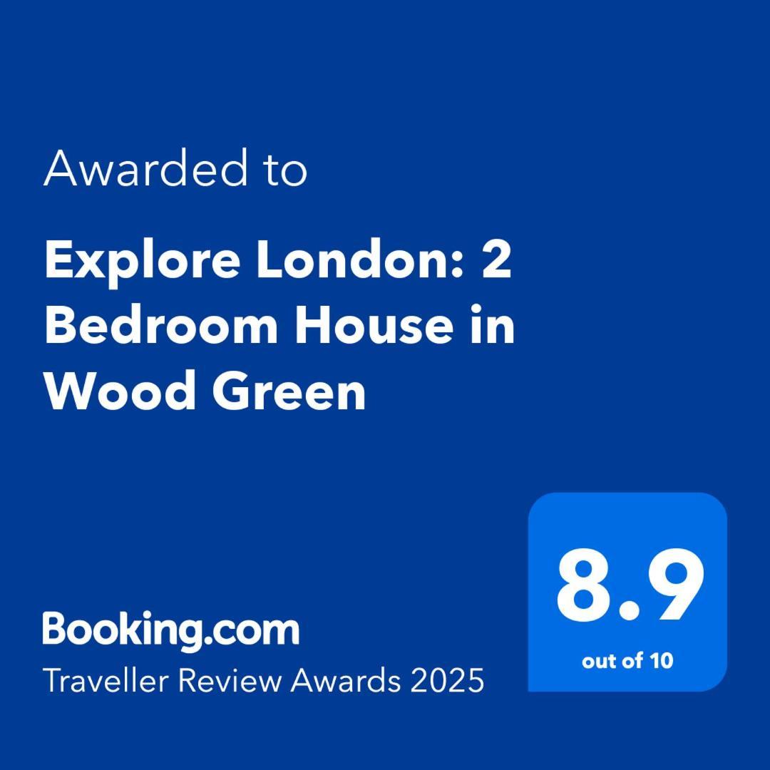 Explore London: 2 Bedroom House In Wood Green Екстер'єр фото